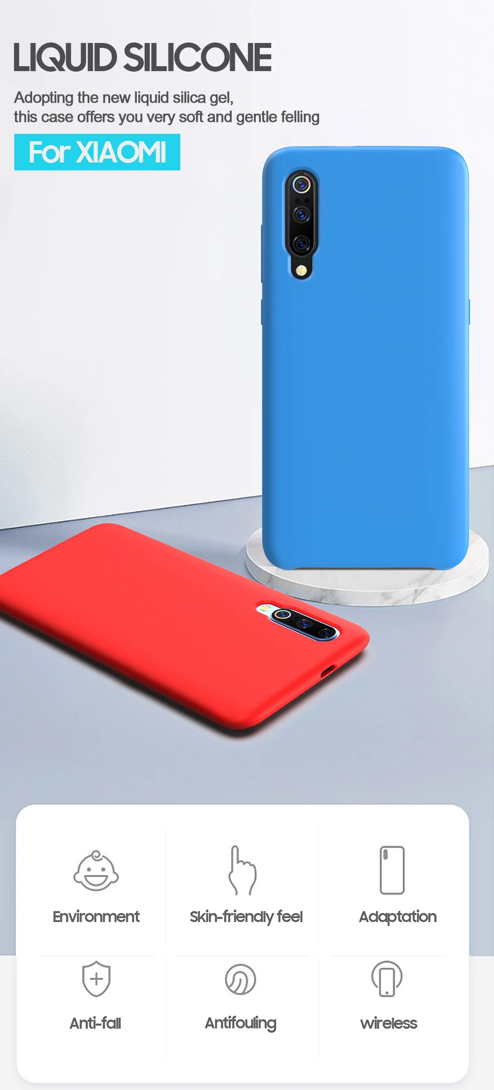 Чехол для спортивной камеры Xiao mi силиконовый чехол для Xiaomi mi на возраст 6, 8, 9, SE Lite 9T A2 6X mi x 3 для Red mi Note 5, 6, 7, 8, K20 Pro 6A 7A чехол