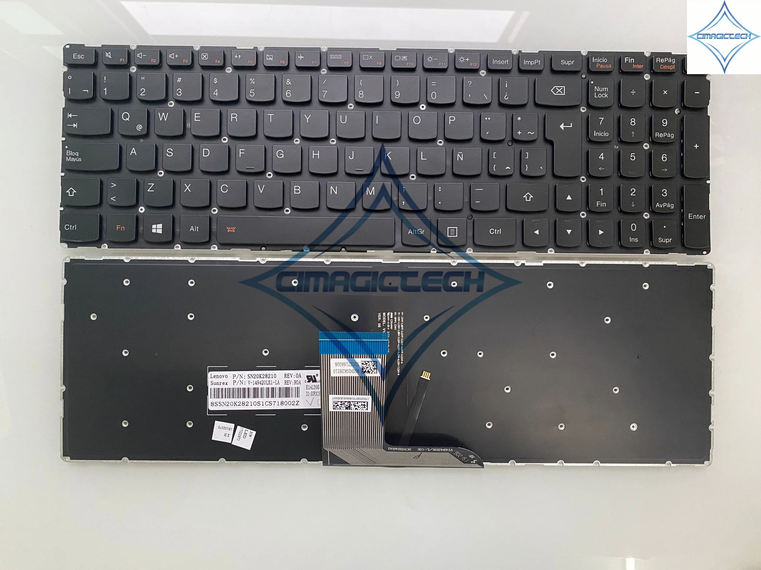 

Клавиатура Teclado для ноутбука Lenovo IdeaPad 700-17ISK 700-17 700-15 700-15ISK 700S-15 700S-15IKB flex3 1570 SP LA