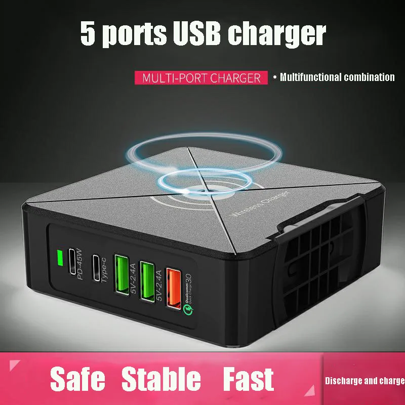 дорожный домашний 75 вт pd type c с ада