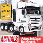 Yeshin QC007 Hongkong Yu Ji грузовик автомобиль совместимый 42043 высокотехнологичная модель Arocs Строительные кирпичи Обучающие игрушки Рождественский подарок