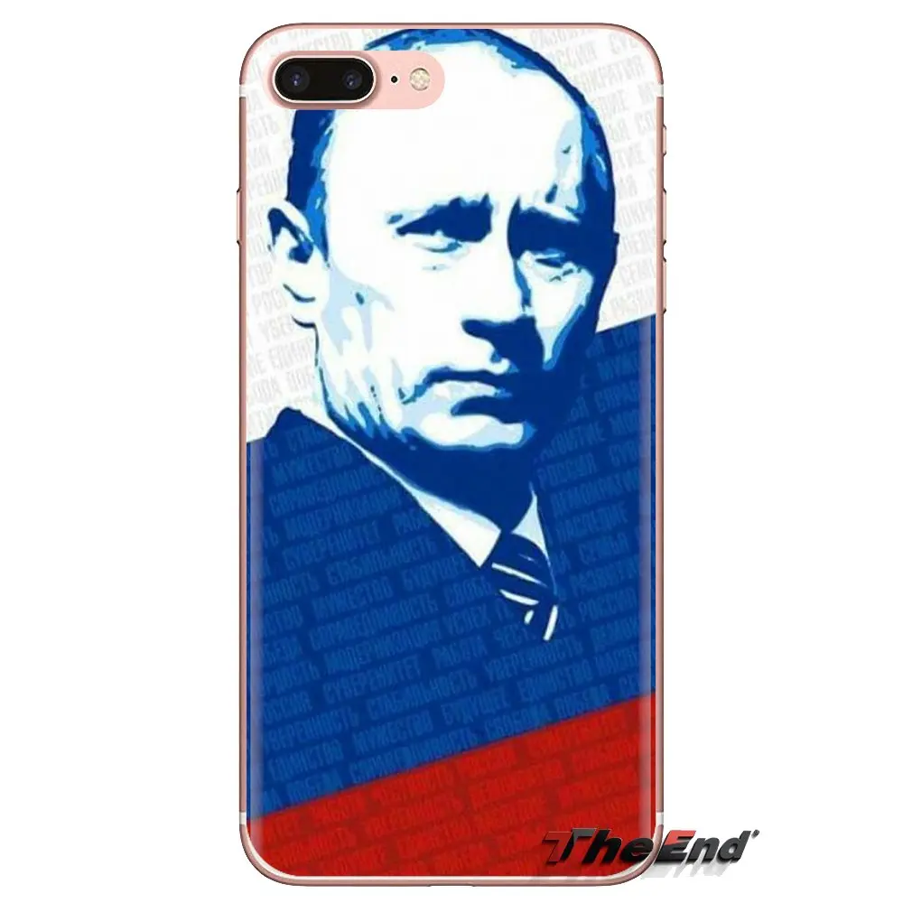 For Xiaomi Mi4 Mi5 Mi5S Mi6 Mi A1 A2 5X 6X 8 9 Lite SE Pro Max Mix 2 3 2S Soft Shell Cases Putin Vladimir The president | Мобильные