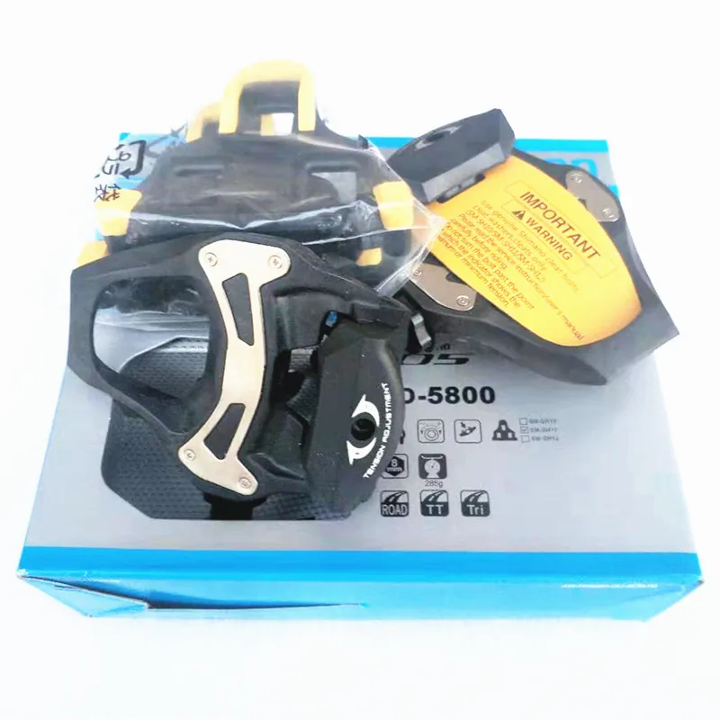 SHIMANO PD-5800 105 серия замок педаль для шоссейного велосипеда езды на велосипеде с SH11