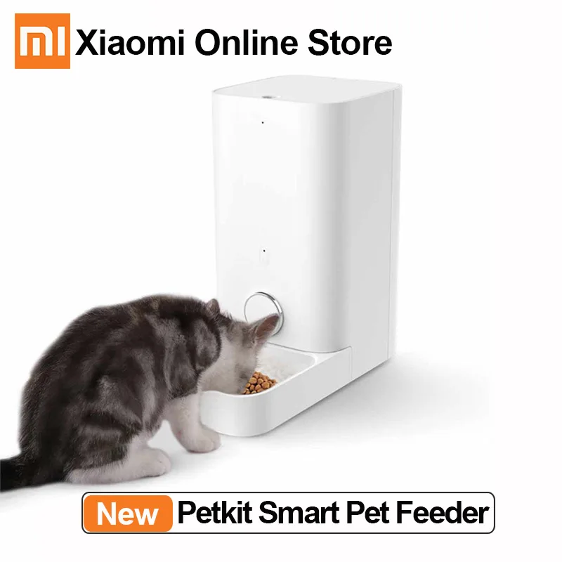 Xiaomi Petkit Smart Cat Feeder мини свежий дозатор корма для домашних животных Кормушка для кошек моющаяся Автоматическая чаша высокотехнологичная машина для кормления домашних животных