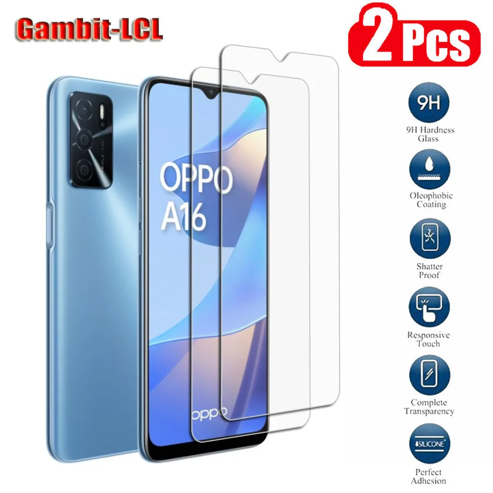 2pcs original protection tempered glass for oppo a16 a16s a16k 6 52 oppoa16 cph2269 screen protective protector cover film free global shipping