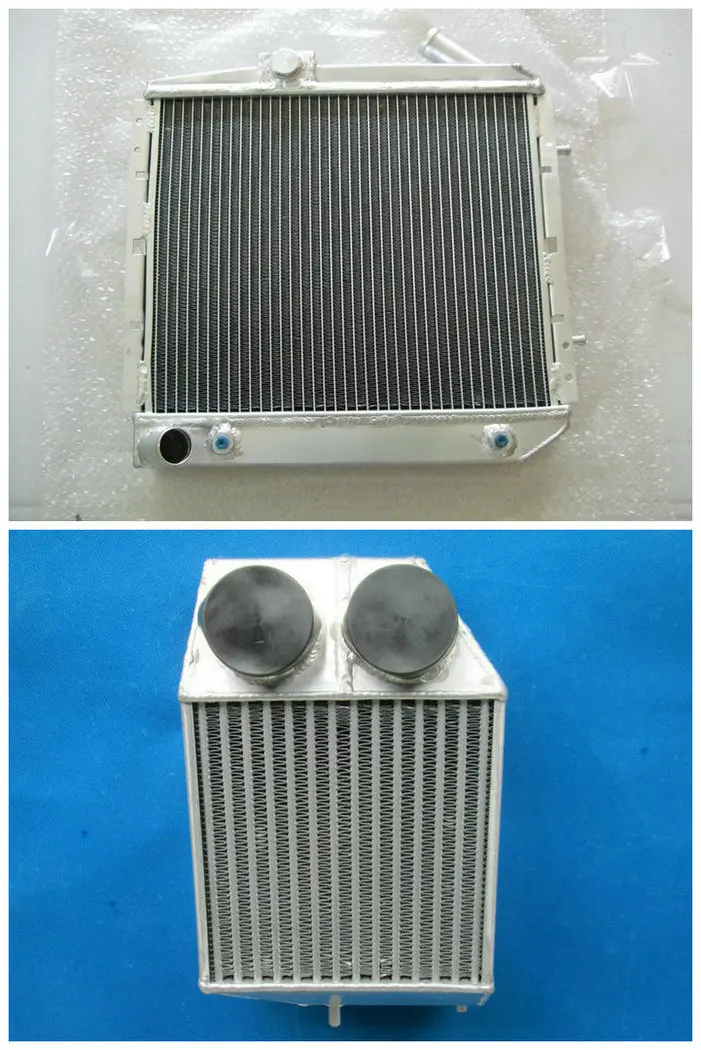 Низкая цена алюминиевый радиатор и интеркулер 1985-1991 для RENAULT SUPER 5/R5 9/11 л GT TURBO AT 85 86