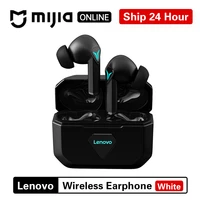 new lenovo gm6 wireless earphone bluetooth 5 0 tws gaming earbuds low latency headphone stereo headsets with mic for xiaomi