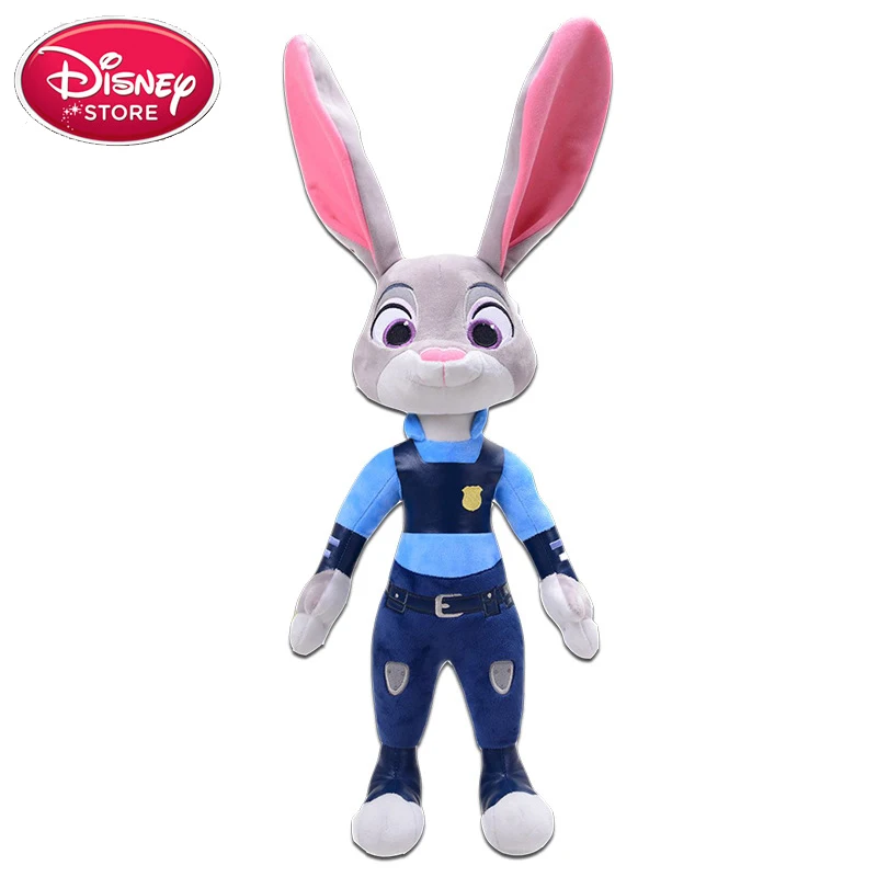 

Мультяшная кукла из мультфильма Disney кролик Джуди из «зверополиса» Hopps Ник вильд лиса, плюшевая игрушка, Ragdoll, Детский Рождественский подарок...