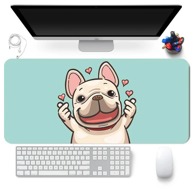 

Cute Mouse Pad Comtuper Desk Mat Large XXL Mousepad Kawaii Gaming Accessoroes Laptop Gamer Keyboard MacBook Waterproof Maus Mat