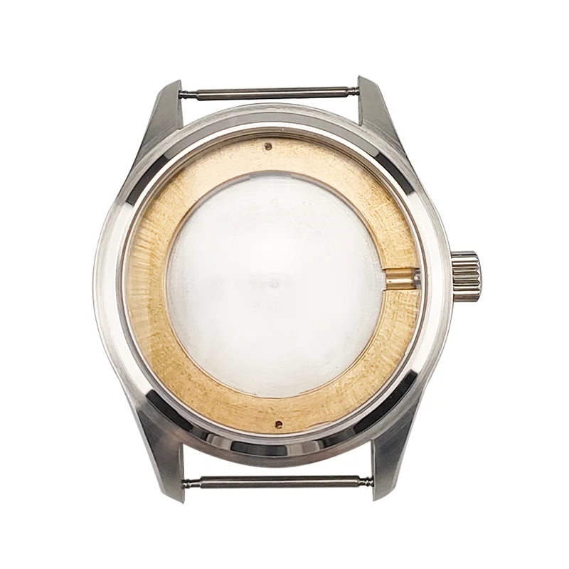 Чехол для часов авиаторов 42 мм из нержавеющей стали с сапфировым стеклом 5ATM