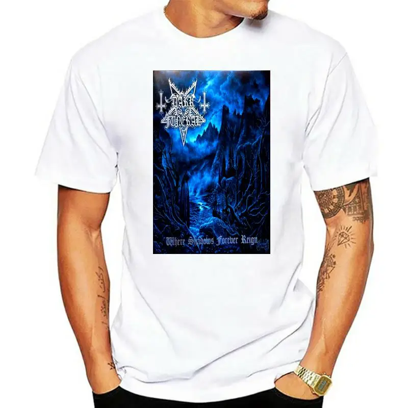 

Tee Shirt 2018 New Tee Shirts Printing Crew Neck Short-Sleeve Top Mens Dark Funeral T Shirt