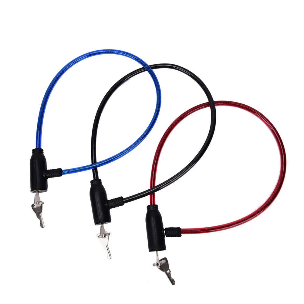 Велосипедный кабель Противоугонный велосипед Скутер замок безопасности с 2