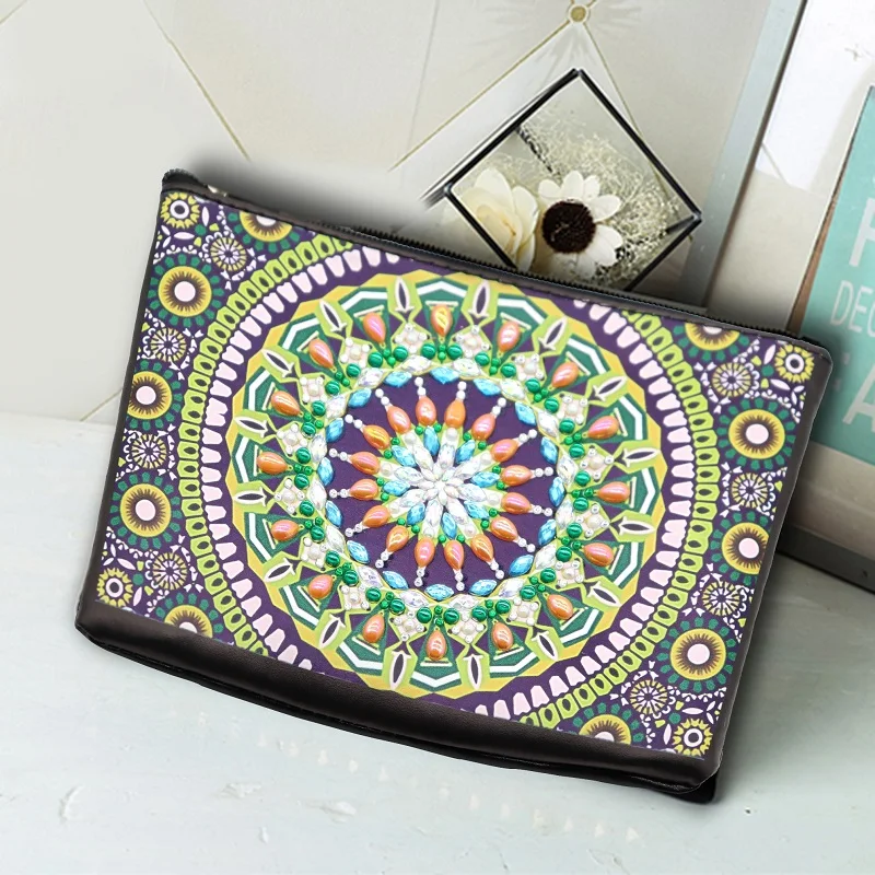 Diy Special Shaped Diamond Painting Wristlet Wallet Women Bag Embroidery Cross Stitch For Gifts 4Stb08 | Дом и сад