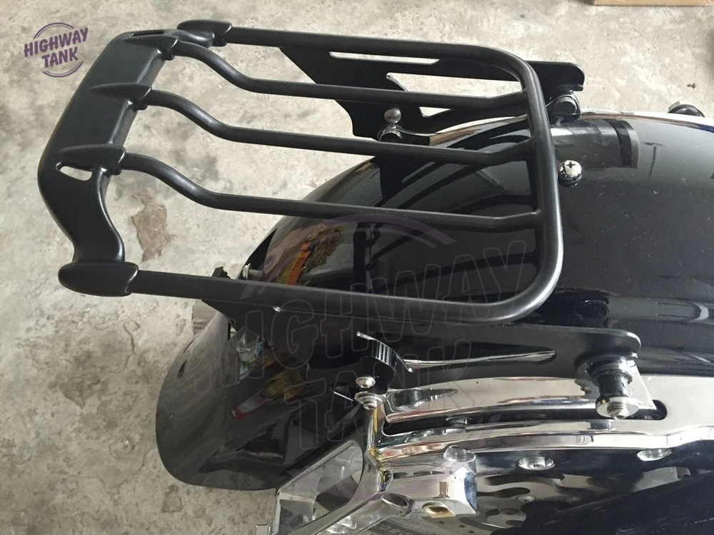 

Motorcycle 4 Point Docking Kit Air Wing Luggage Rack for Harley FLHX FLHXS FLHR FLHTK 2014 2015 2016 2017