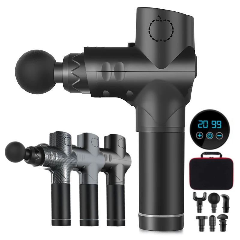 

Muscle Massage Gun Fascia Gun Deep Tissue Muscle Relax Body Massager For Pain Relief Fitness Shaping