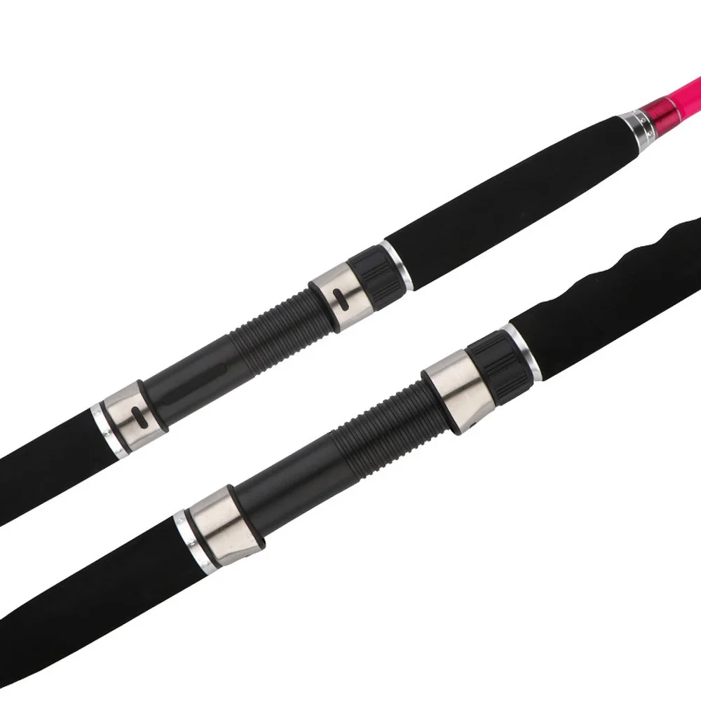 

Super Hard Jigging Fishing Rod Spinning 2 Sections Carbon Fiber Ultralight Weight Fishing Pole Travel Boat Rod Fishing Pesca