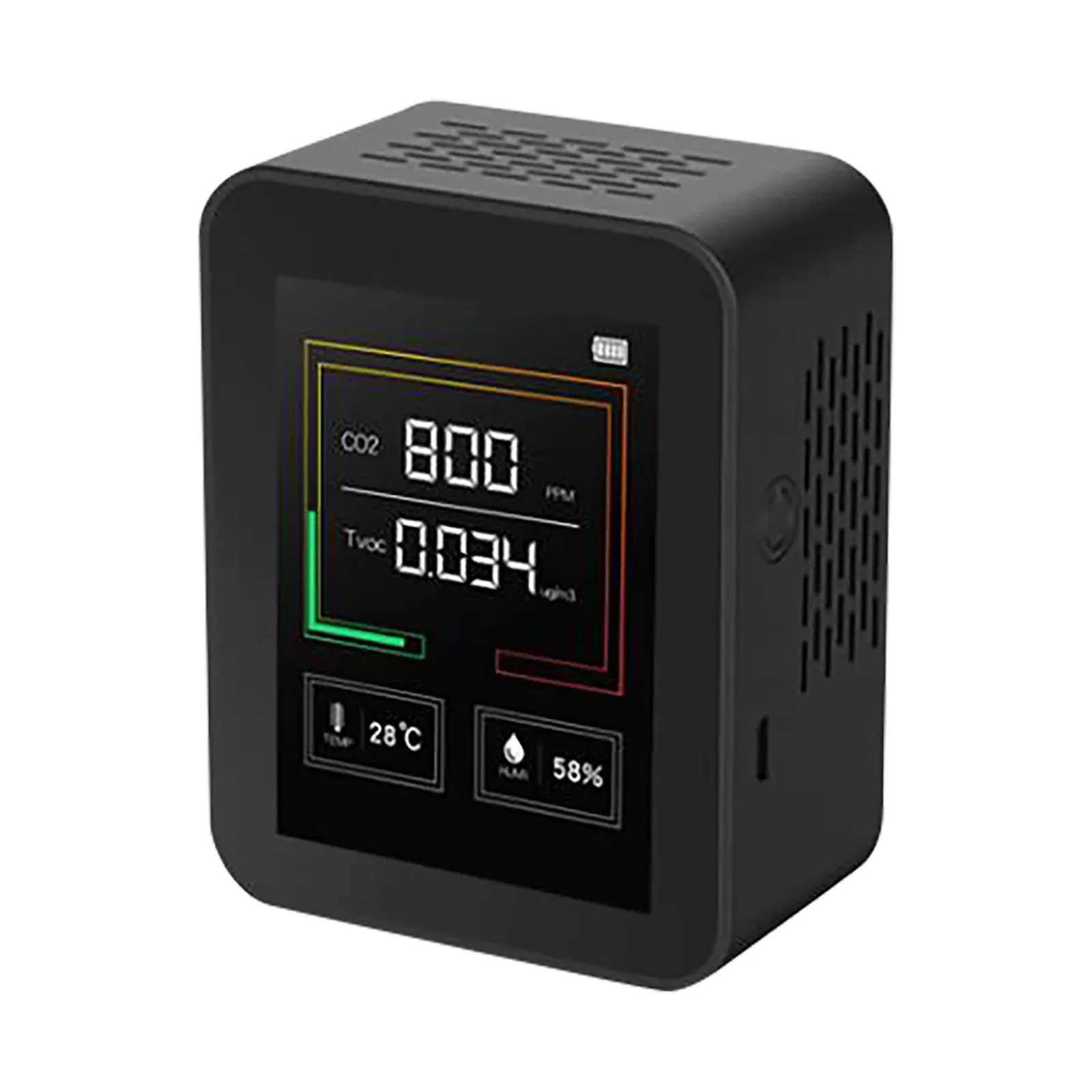 

Carbon Dioxide Detector Multifunctional Air Quality Monitor Gas Detector CO2 Meter Monitor Tester Air Quality Detector gas