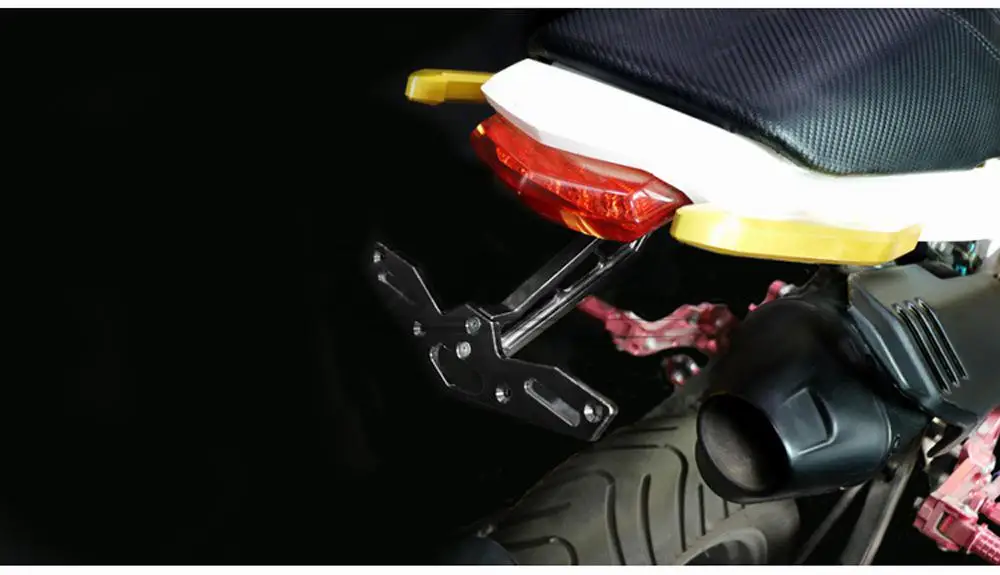 Держатель кронштейна номерного знака мотоцикла для HONDA MSX125 MSX300 PCX125 | Автомобили и