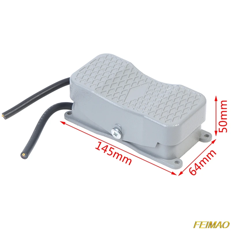 

YDT1-101 Foot Switch Pedal Foot Control reverse Switch 250V 5A double control