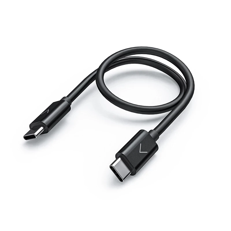 FiiO LT-TC3 Type-C to Type C OTG Cable for Android Xiaomi/HuaWei Connect BTR5 BTR3K Q3 Q5S-TC K9(20CM) | Электроника