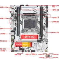 robot game motherboard x99 and xeon processor e5 2620 v3 compatible with lga 2011 3 cpu ddr4 memory x99 k9