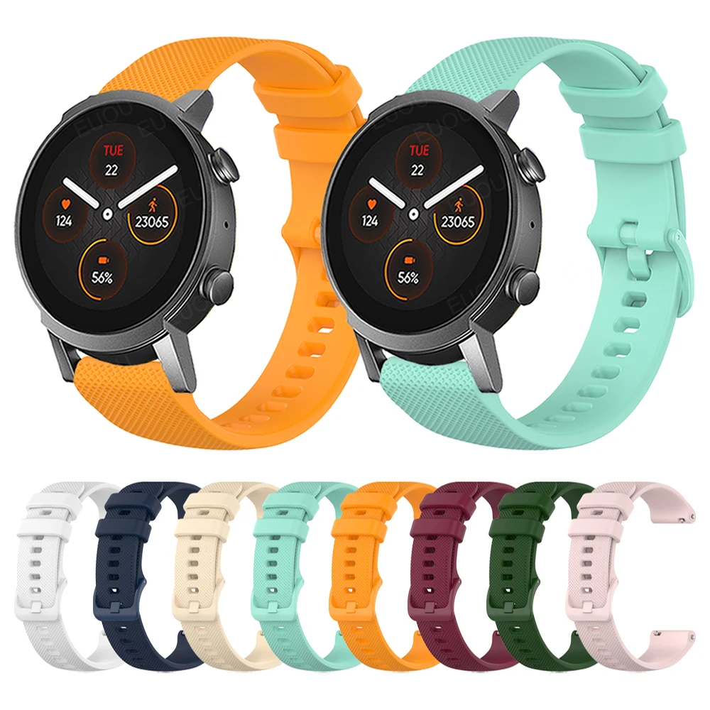 Силиконовый ремешок для TicWatch E3 сменный Браслет наручных часов GTH | Наручные часы