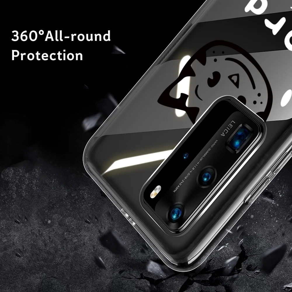 

Cute Cat Cover for Huawei P40 P30 P20 Lite Pro Mate 40 30 20 Lite Pro Phone Cases For Honor View40 View30 30 20 Lite Pro Funda