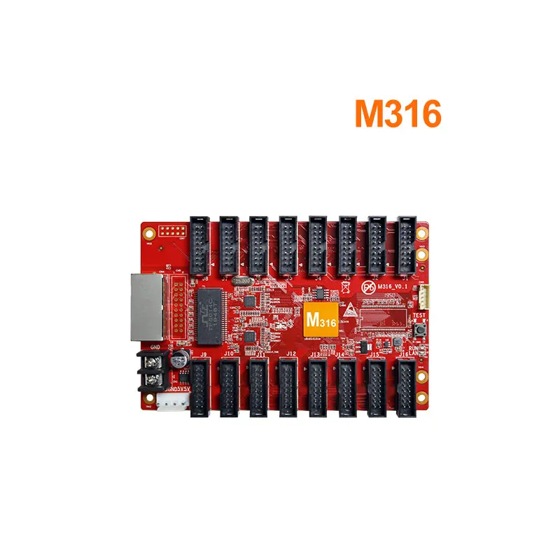 Светодиодный ресивер M316 сравнить huidu R516 полноцветная карта приема для большого