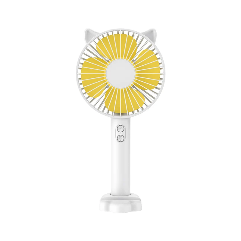 

Personal Electric Handheld Fan Portable Cartoon Ladies Fashion Handheld Fan Plastic Cute Animal Wachlarz Home Accessories EI50FS