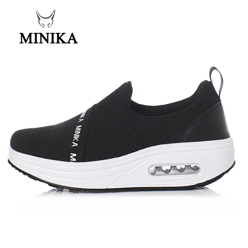 Для женщин Тонизирующая обувь визуально увеличивающая рост Дорожная Спортивная