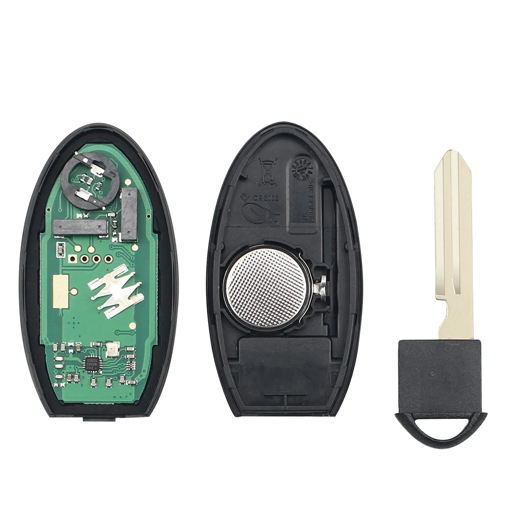 KEYYOU 5pcs Car Smart Remote Key Fit 4A 46 Chip For NISSAN Qashqai X-Trail Keyless Entry Controller Fob 2/3 Buttons 433MHz | Автомобили и