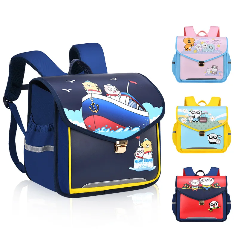 Randoseru Japan Style School Bags for Boys Girls Children Backpack Waterproof Orthopedic Primary Kids Satchel Mochila Infantil