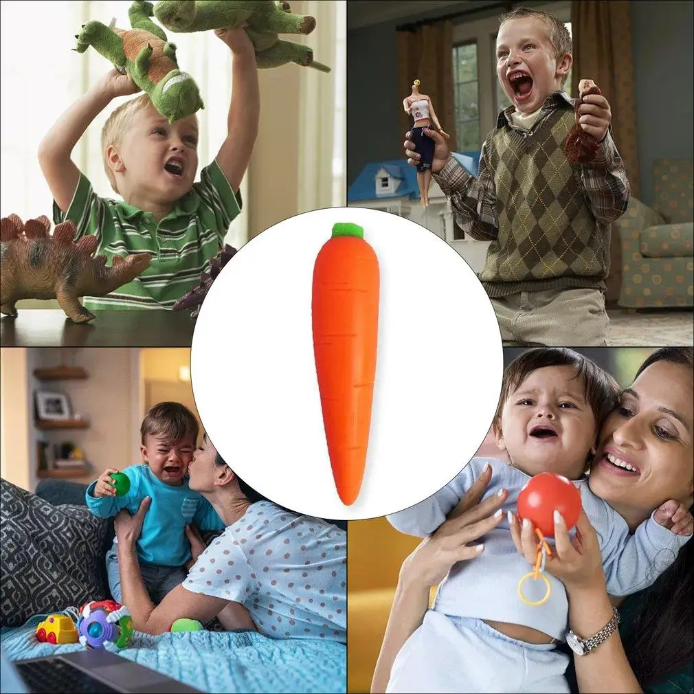 Stretchy Carrot Toys Squish Stress Relief Fidget for Kids and Adults Squeeze | Игрушки и хобби