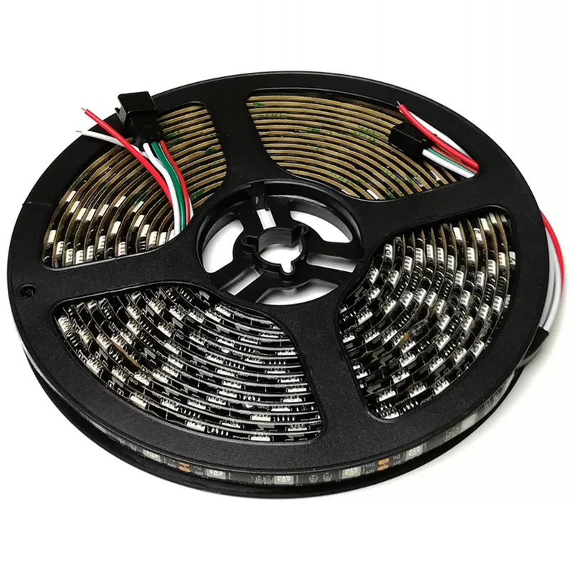 DC12V WS2811 5050 RGB адресуемых светодиодные полосы пикселей светильник полный Цвета