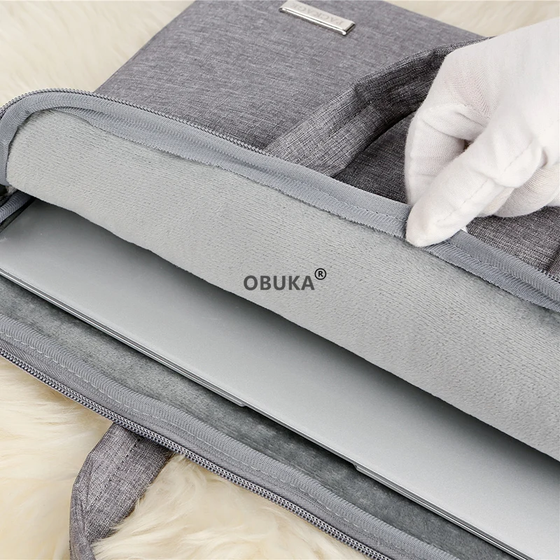 laptop bag 13 3 14 15 6 inch notebook for macbook air pro 11 12 13 15 m1 huawei xiaomi lenovo computer handbag briefcase bag free global shipping