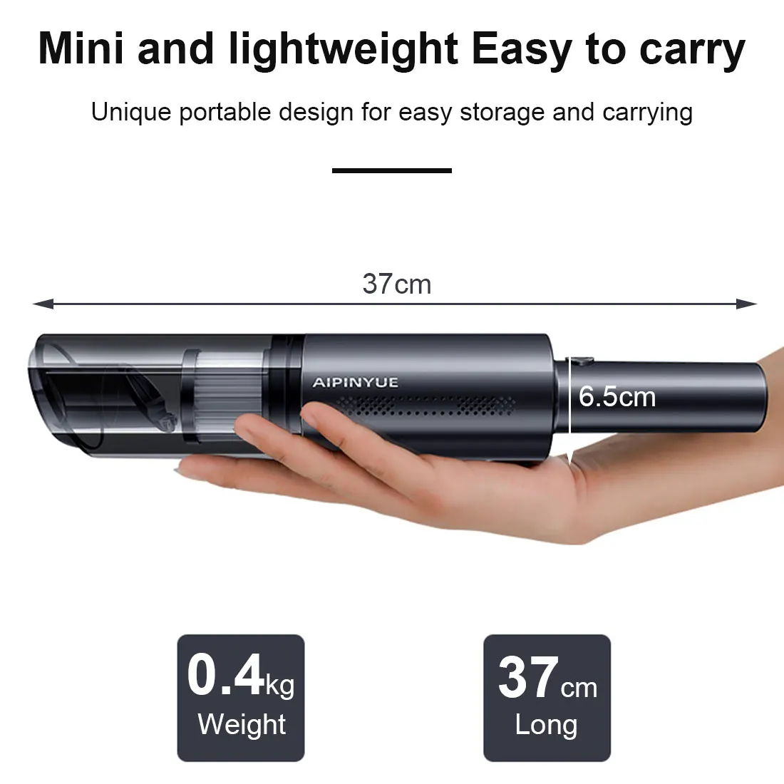 

6000PA Strong Suction Car Vacuum Cleaner Portable Handheld wired/wireless Dry and wet Vacuum Cleaner For Home Computer Cleaning