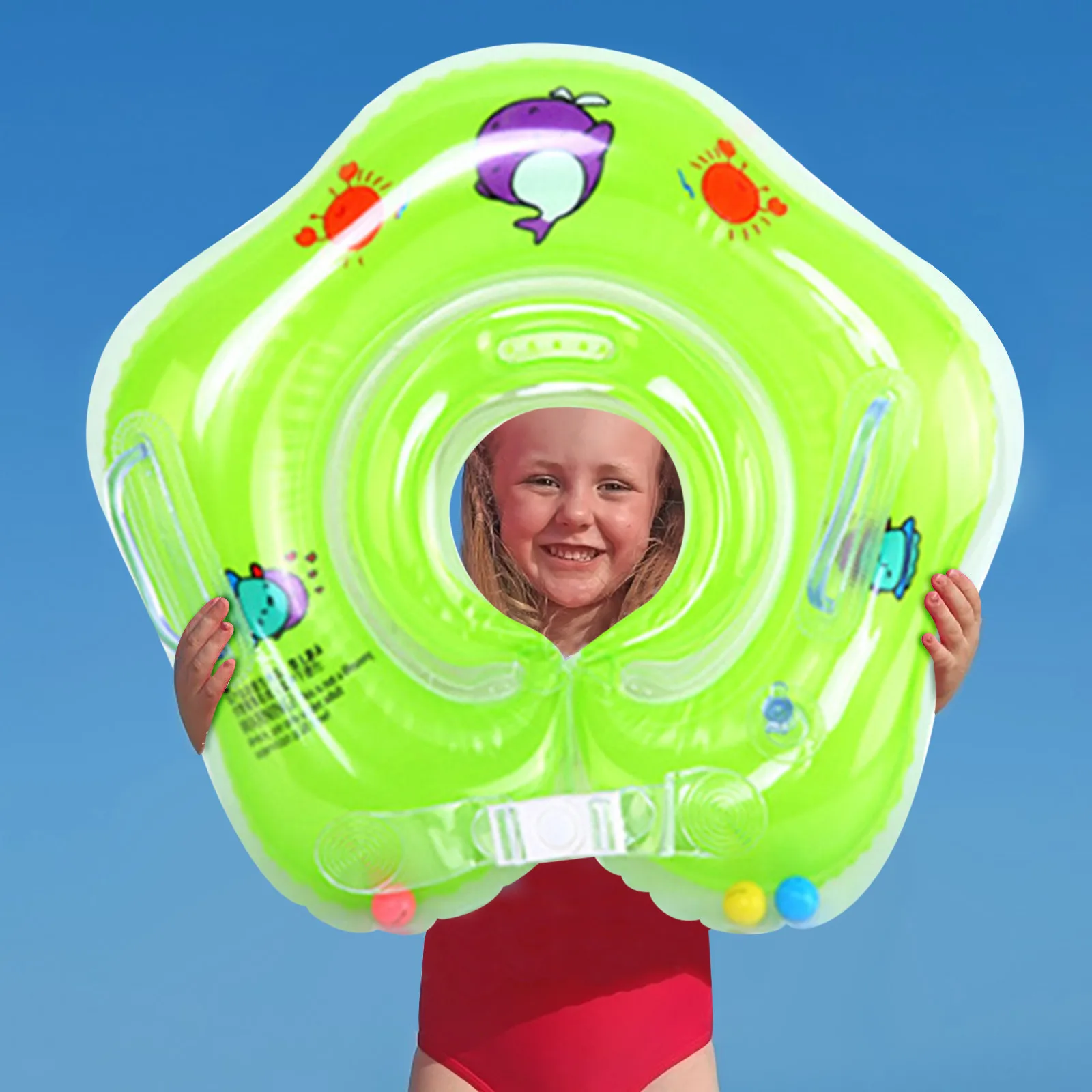 

Summer Baby Swimming Ring Baby Give Away Inflator Pool Floats With Baby Swimming Ring For Kids Inflatable Swimming Pool N50
