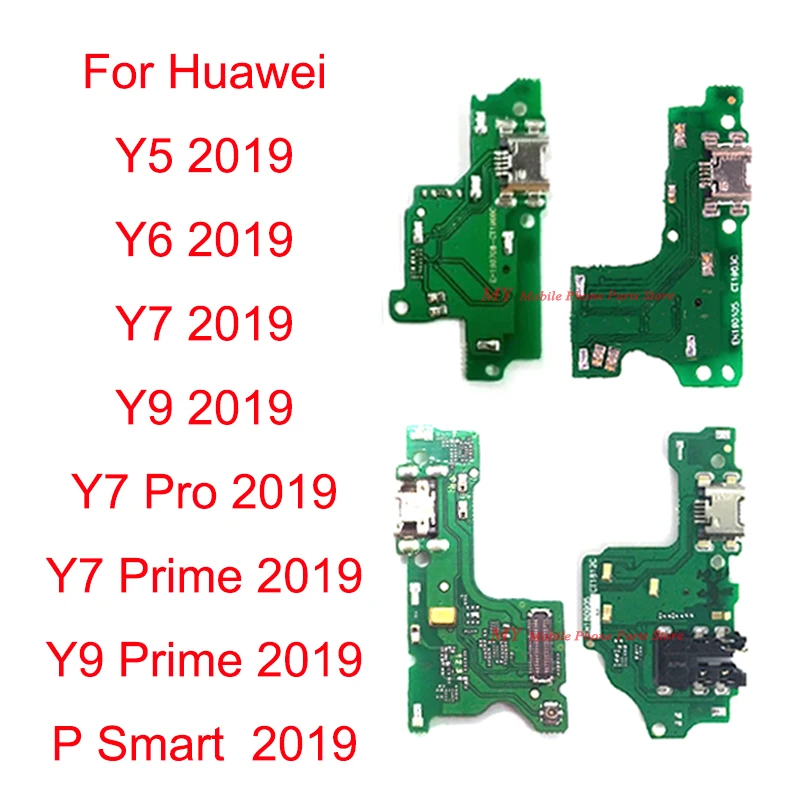 Гибкий зарядный USB кабель для док станции Huawei Y5 Y6 Y7 Y9 Pro Prime 2019 / P Smart 2019|Шлейфы