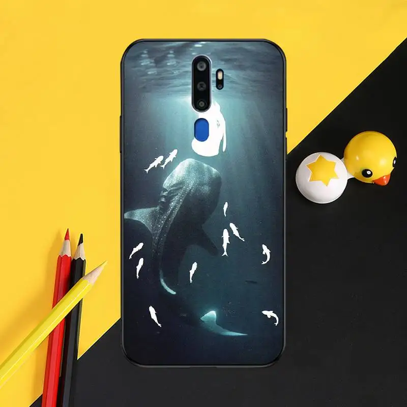Чехол PENGHUWAN для Oppo A5 A9 2020 A11x A71 A73S A1K A83 мягкий резиновый черный ТПУ | Мобильные