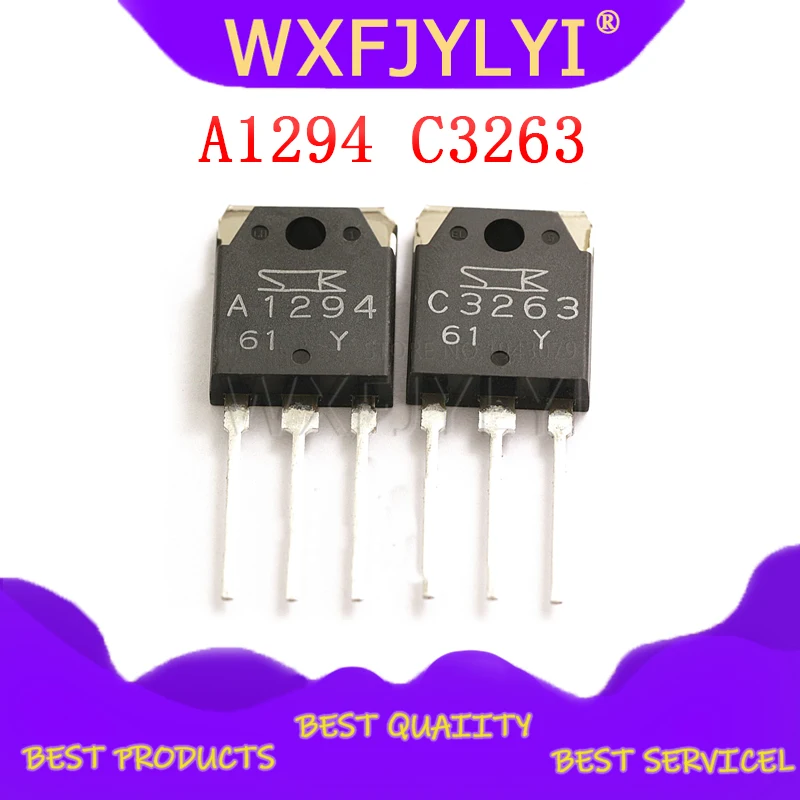 5 пар шт. 2SC3263 и 2SA1294 C3263 A1294 транзистор TO 3P|integrated circuit|circuitcircuit integre |