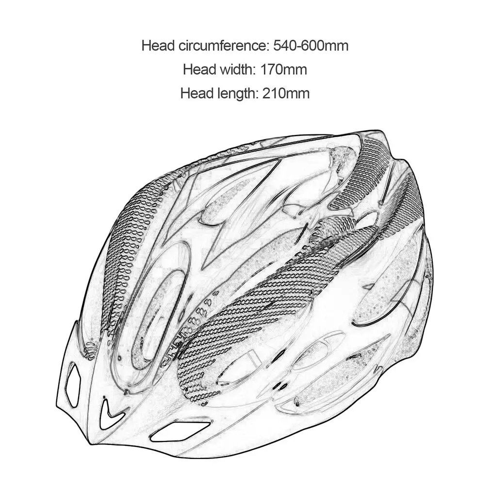 

Bike Bicycle Riding Protective Helmet Integrated Molding Outdoor Sports Equipment Outer Shell With Impact-absorbing Foam