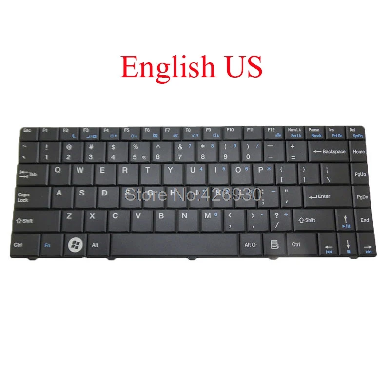 Ноутбук США клавиатура для Compal PBL00 английский PK130GF1A04 V109302AK1 PK130GF1A40 Новый |