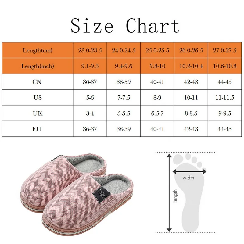 

Men's Slipper 2021 Solid Color Autumn And Winter Home Slipper For Men Warm Indoor Bedroom Slides Men Stripe Cotton Slippers