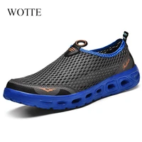 outdoor men sneakers summer new men sandals air mesh casual shoes breathable water slip on shoes men sneakers sandalias mujer