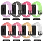 Ремешок на запястье для Huawei Honor Band 6 Global, прозрачный цветной браслет для смарт-часов Huawe Xonor Band6