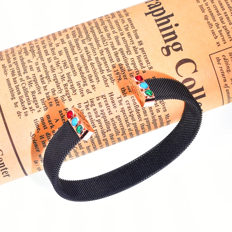 Цветной камень из нержавеющей стали для женщин браслет серьги кольцо ожерелье