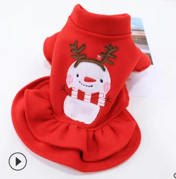

Clearance Sale Christmas Cat Clothes Costume Small Dogs Kitten Santa Clothes Warm Dog Clothes Pet Puppy Outfit Hoodie Clothing
