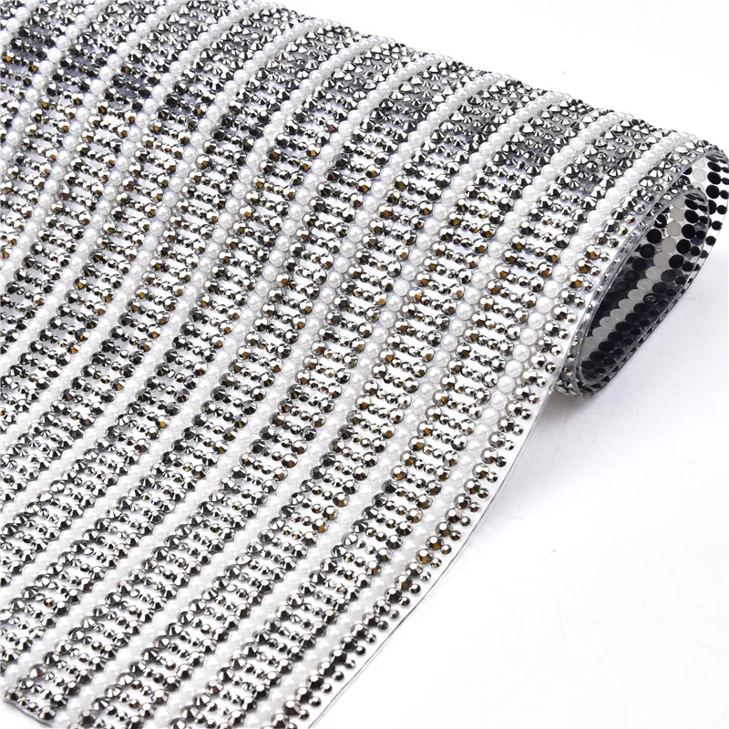 Самоклеющиеся 24x40 см алмазные Стразы блестящий Блестящий перламутровый кристалл