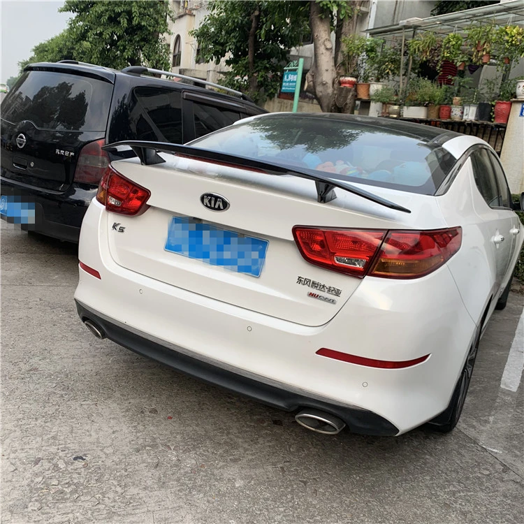 Спойлер для Kia Optima 2011-2018 спойлер DJLD из АБС-пластика автомобиля заднее крыло