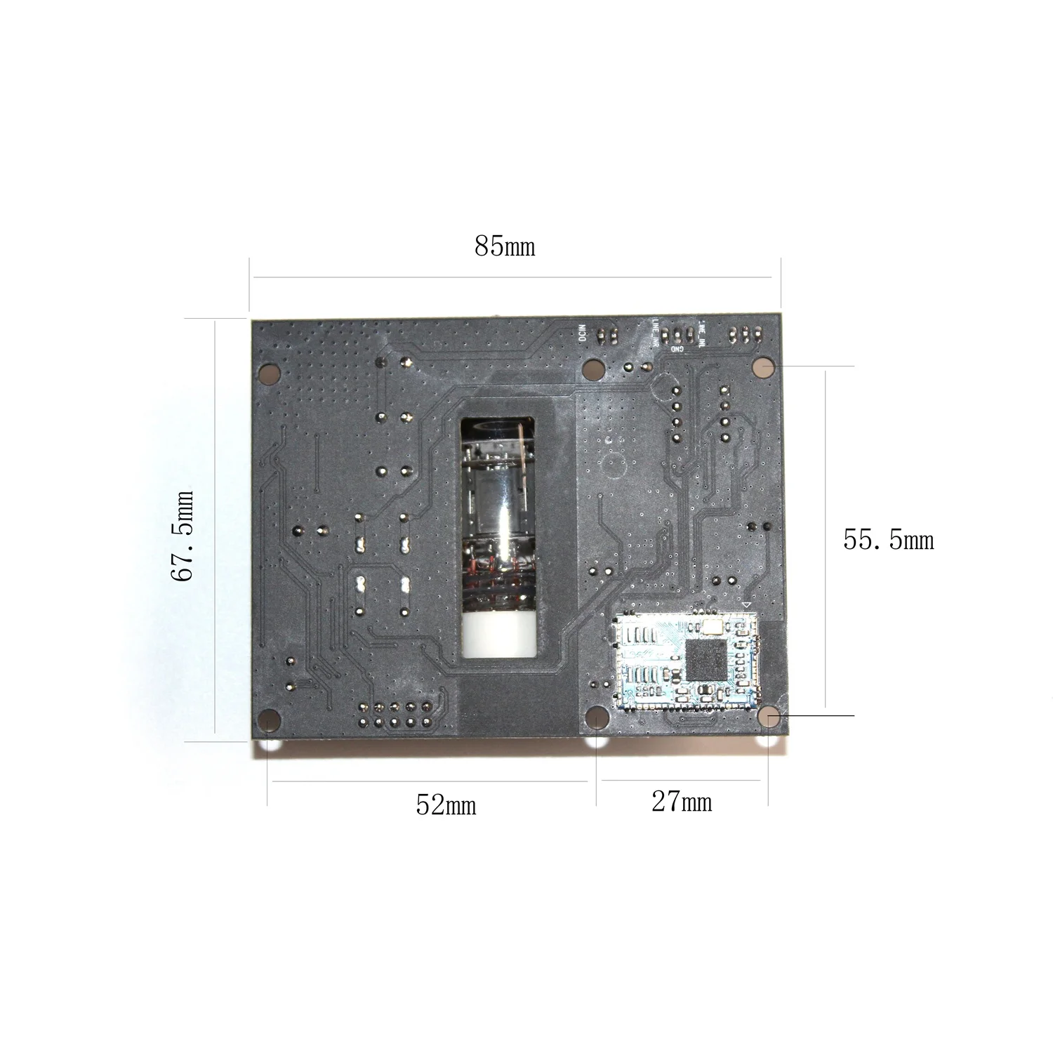 TSQ875 приемная плата 12AU7 трубка CSR8675 Bluetooth 5 0 аудиоресивера ES9018 декодер DAC 12S цифровой