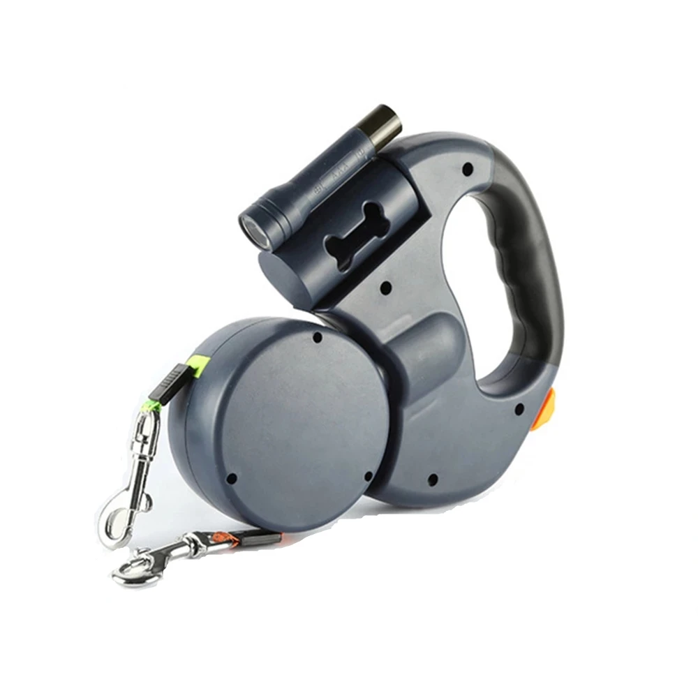 

Double Headed Pet Traction Rope Extendable Dog Leash With